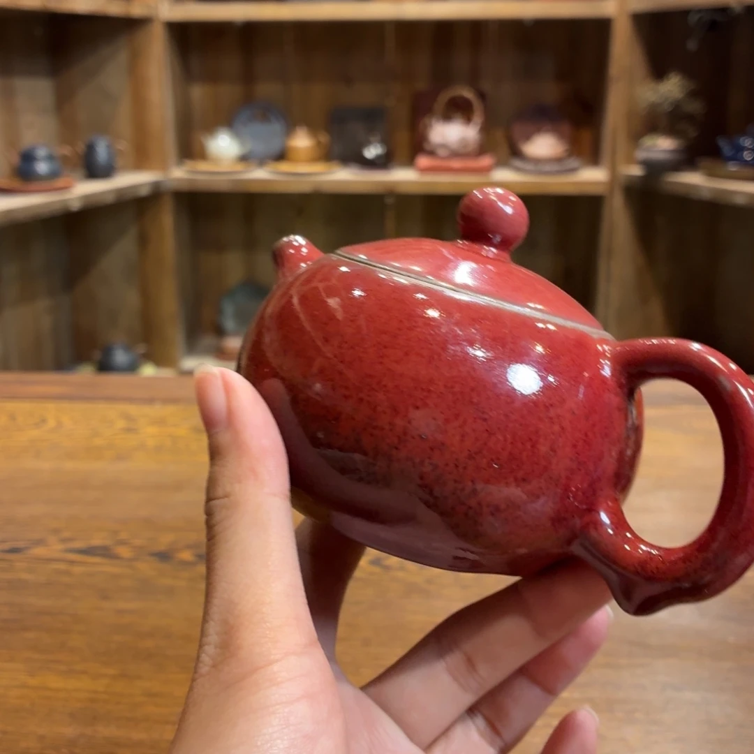 柴烧老岩泥茶器皿