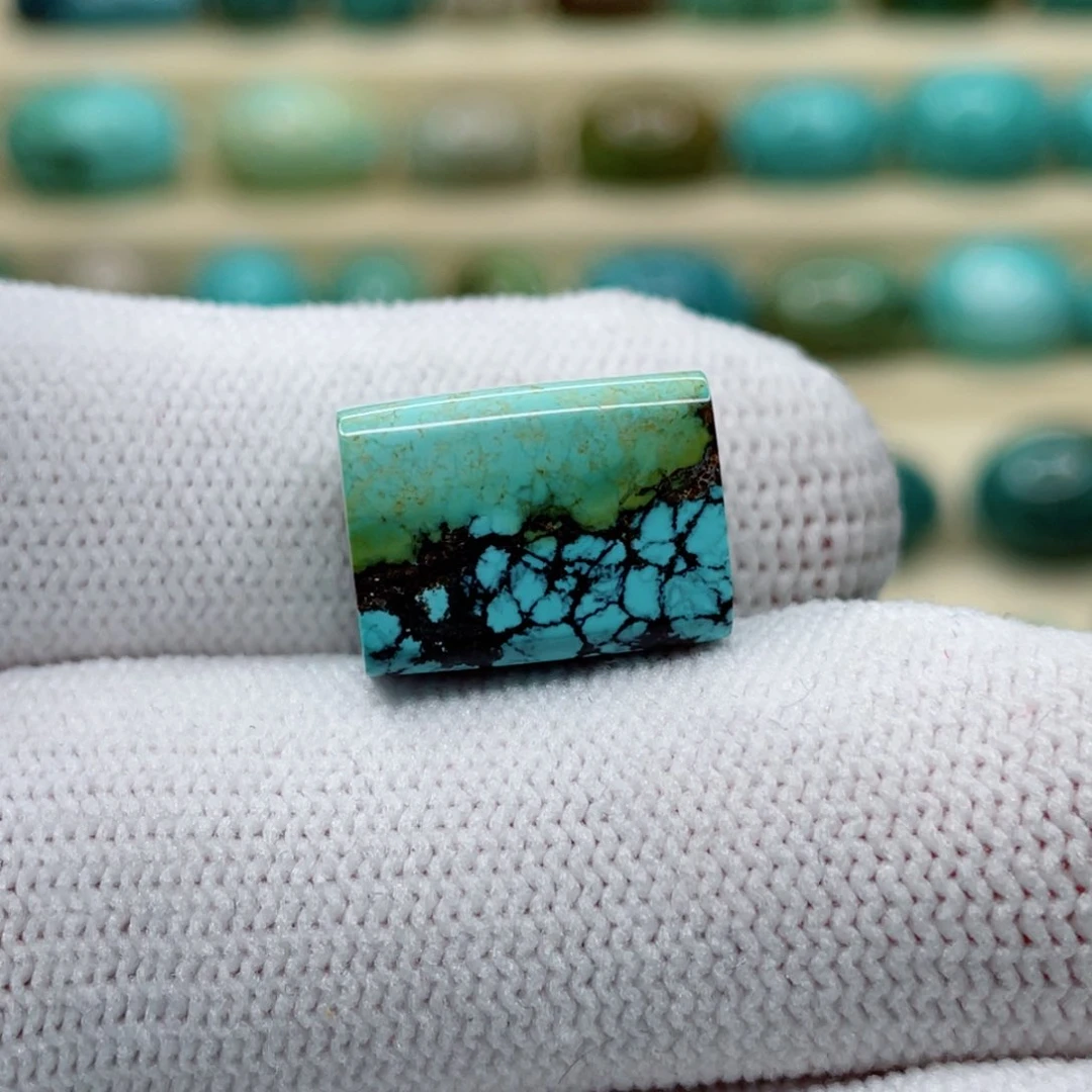 未镶嵌绿松石珠宝奇石我*头