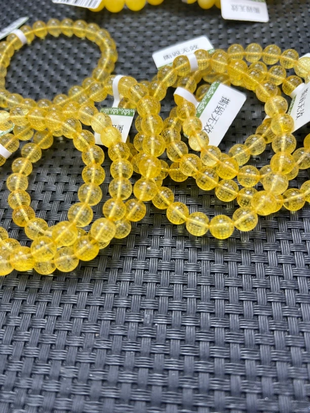 天然琥珀心经卡8左右多样性拍一发一