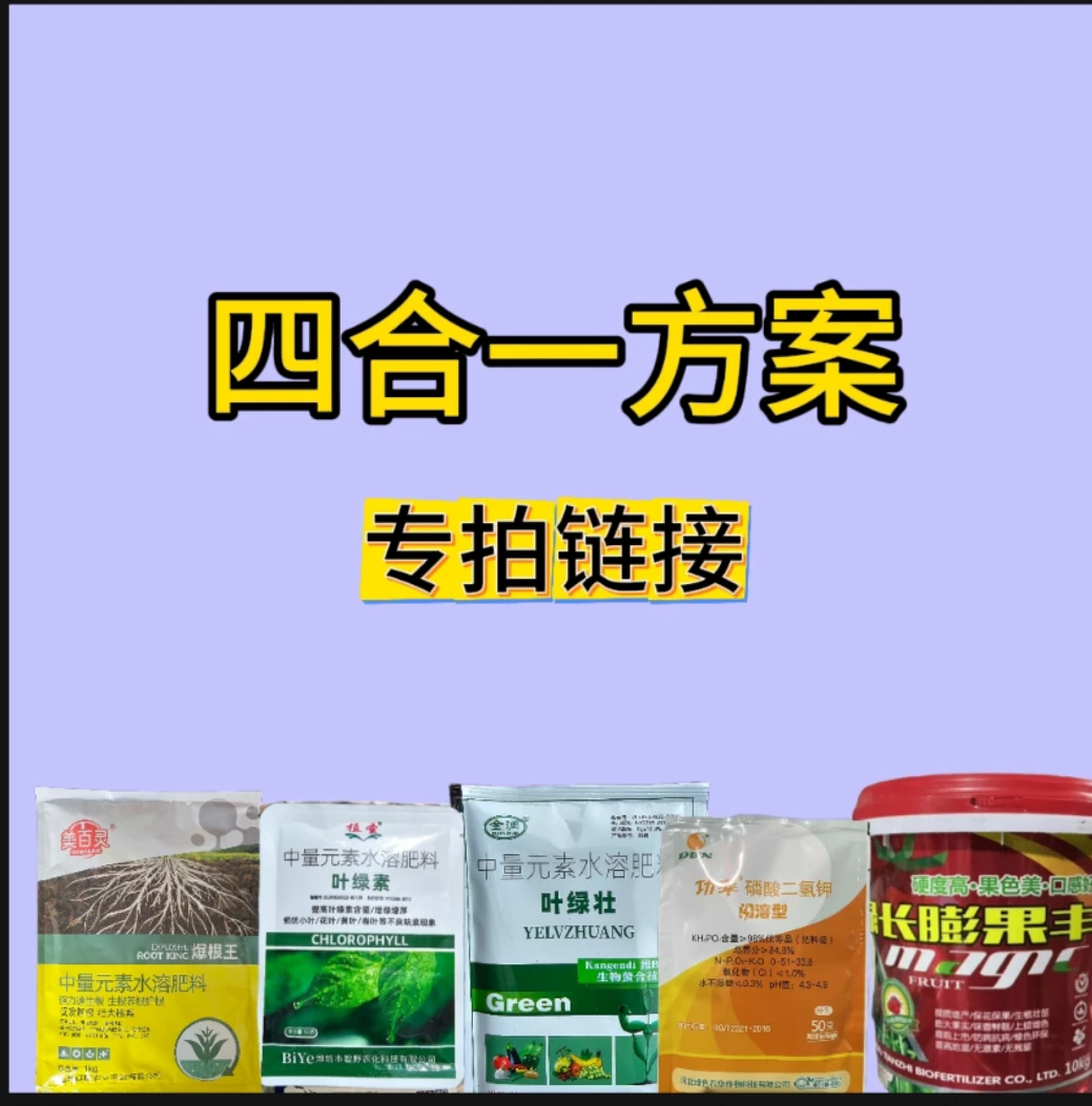 真菌细菌四合一套餐专用叶面肥
