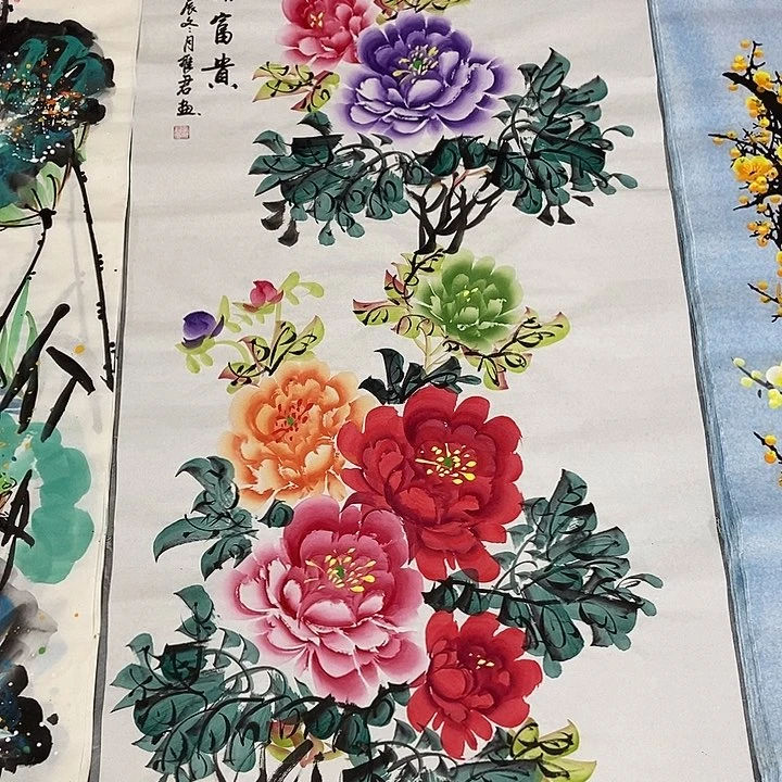 三个张画廊直播间！