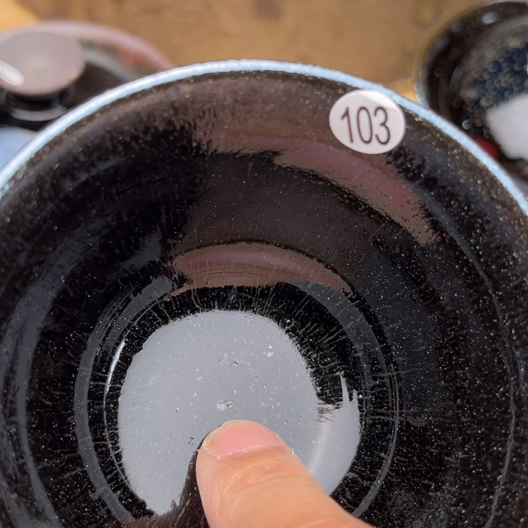 茶盏义兴龙窑坚持真柴烧微瑕