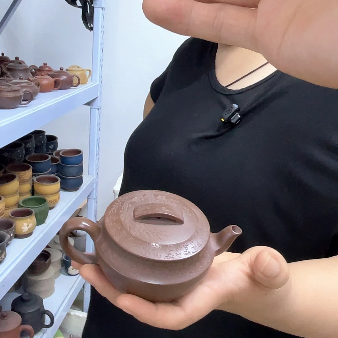 茶壶紫砂宜兴紫砂壶瑕疵