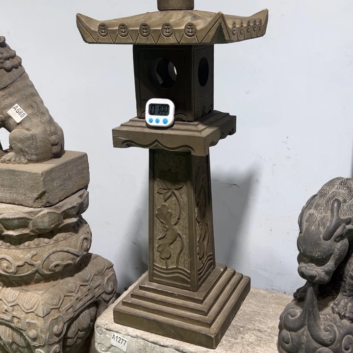 月***7石头青石石灯，不包邮