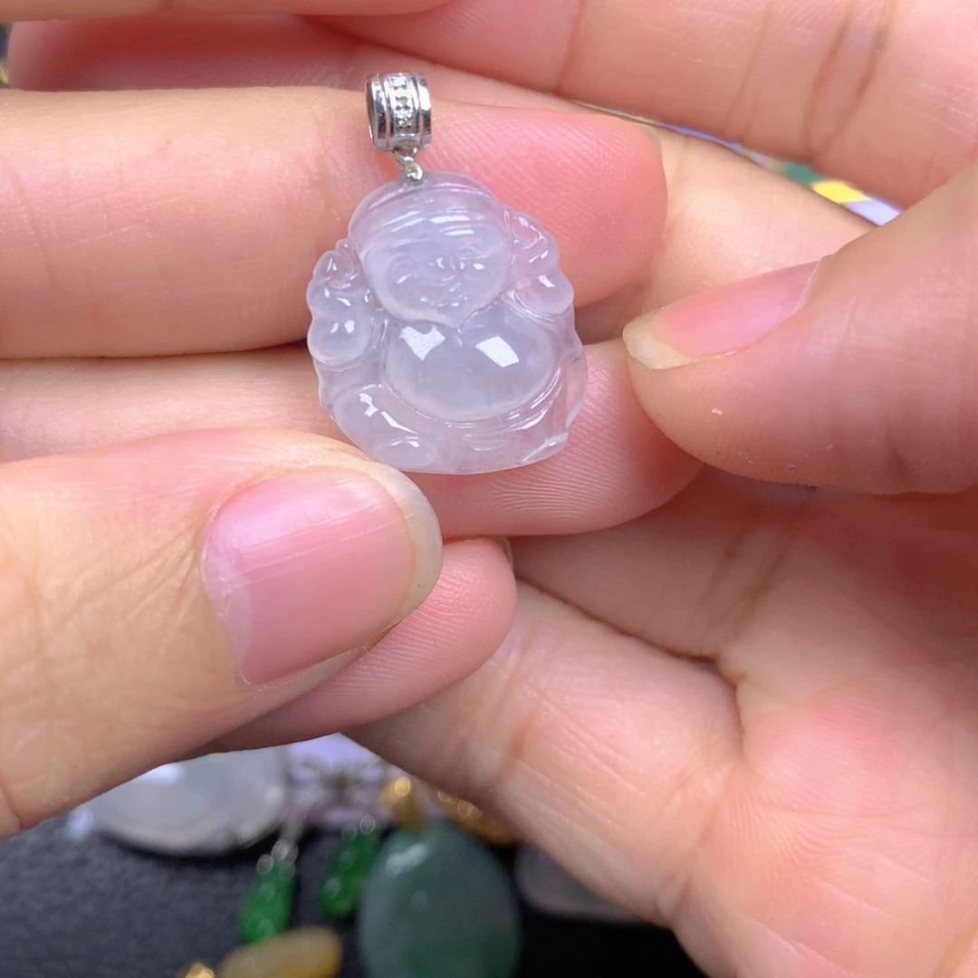 【闪购商品】翡翠18K金镶嵌颈饰翡翠