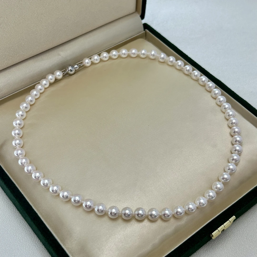 【小彤专属】【福宝】天然海水akoya珍珠7-8满串RY8250