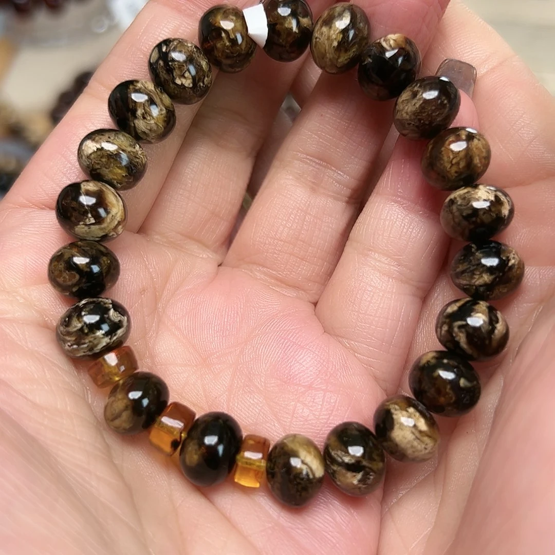 琥珀未镶嵌裸石抚顺琥珀10178