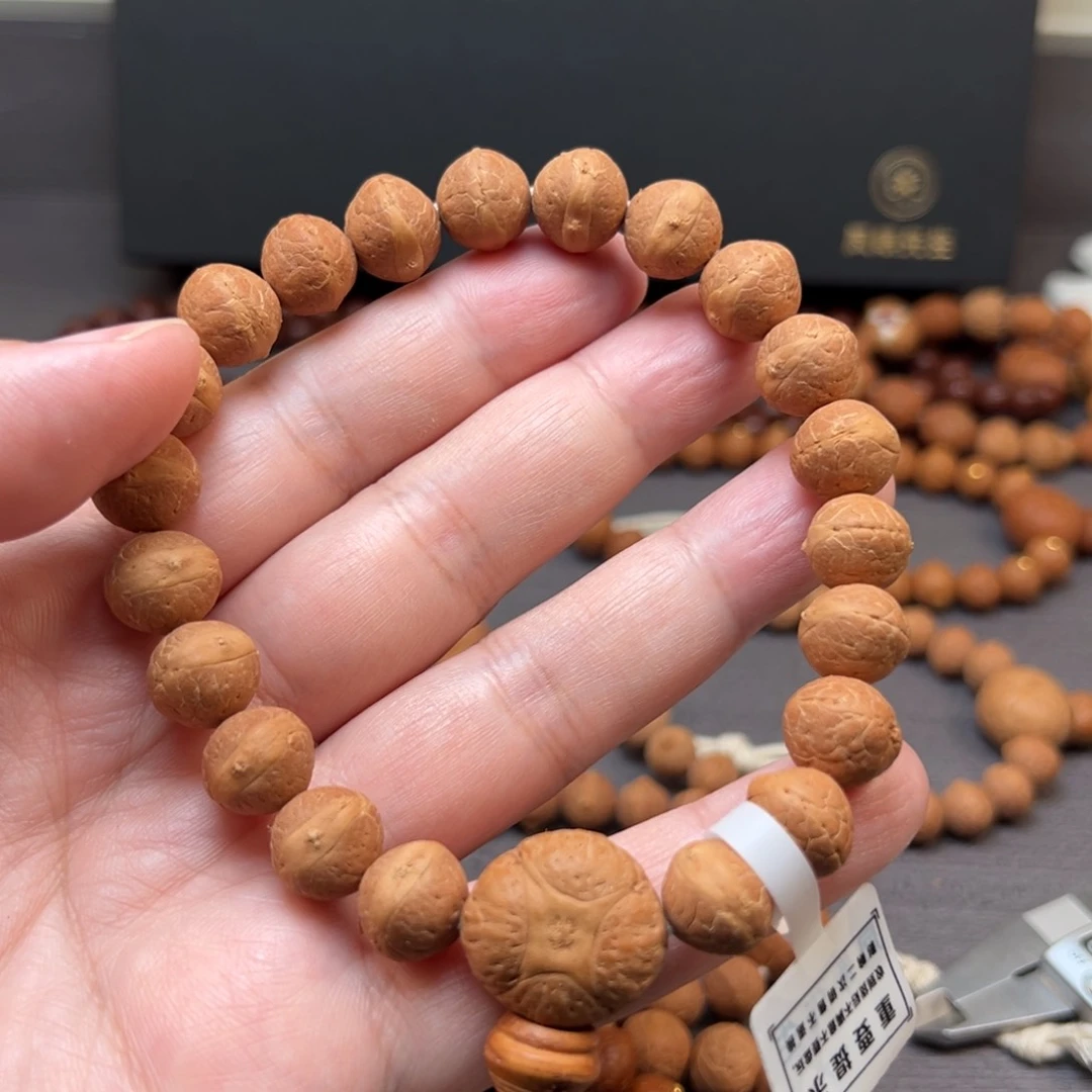 凤眼菩提手串实心籽手串尺寸12.5