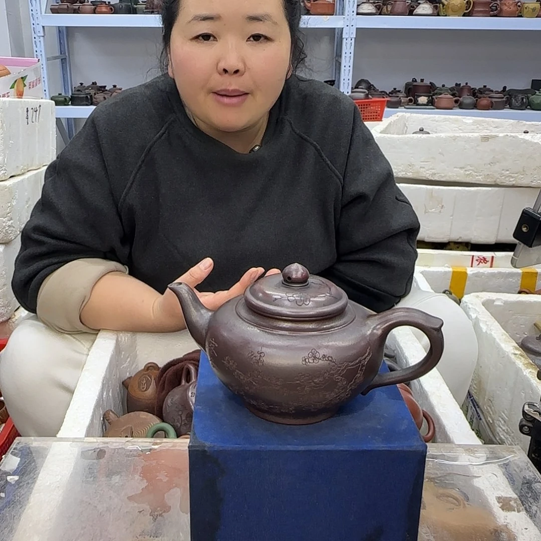 茶壶紫砂宜兴紫砂壶瑕疵处理