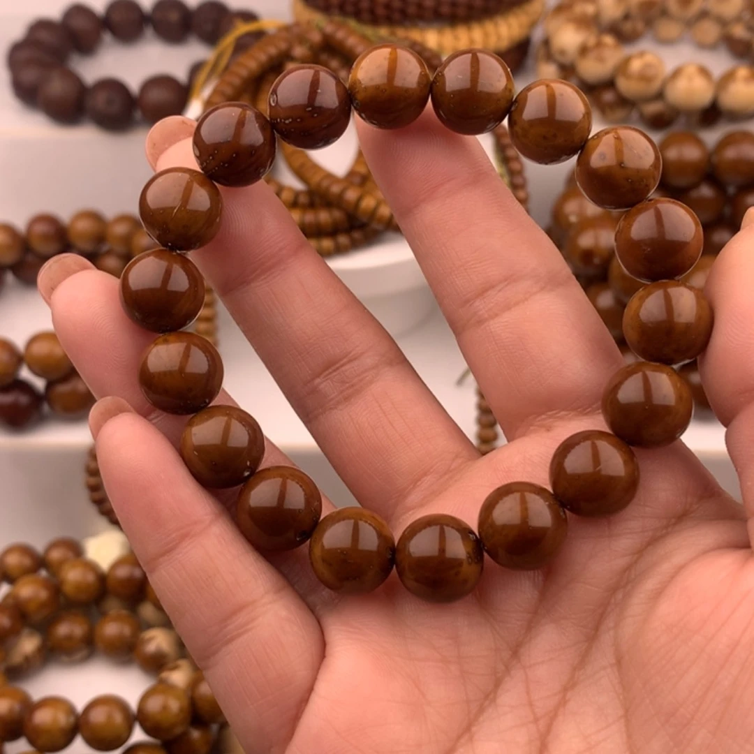 【闪购商品】紫金鼠手串半实心光珠11