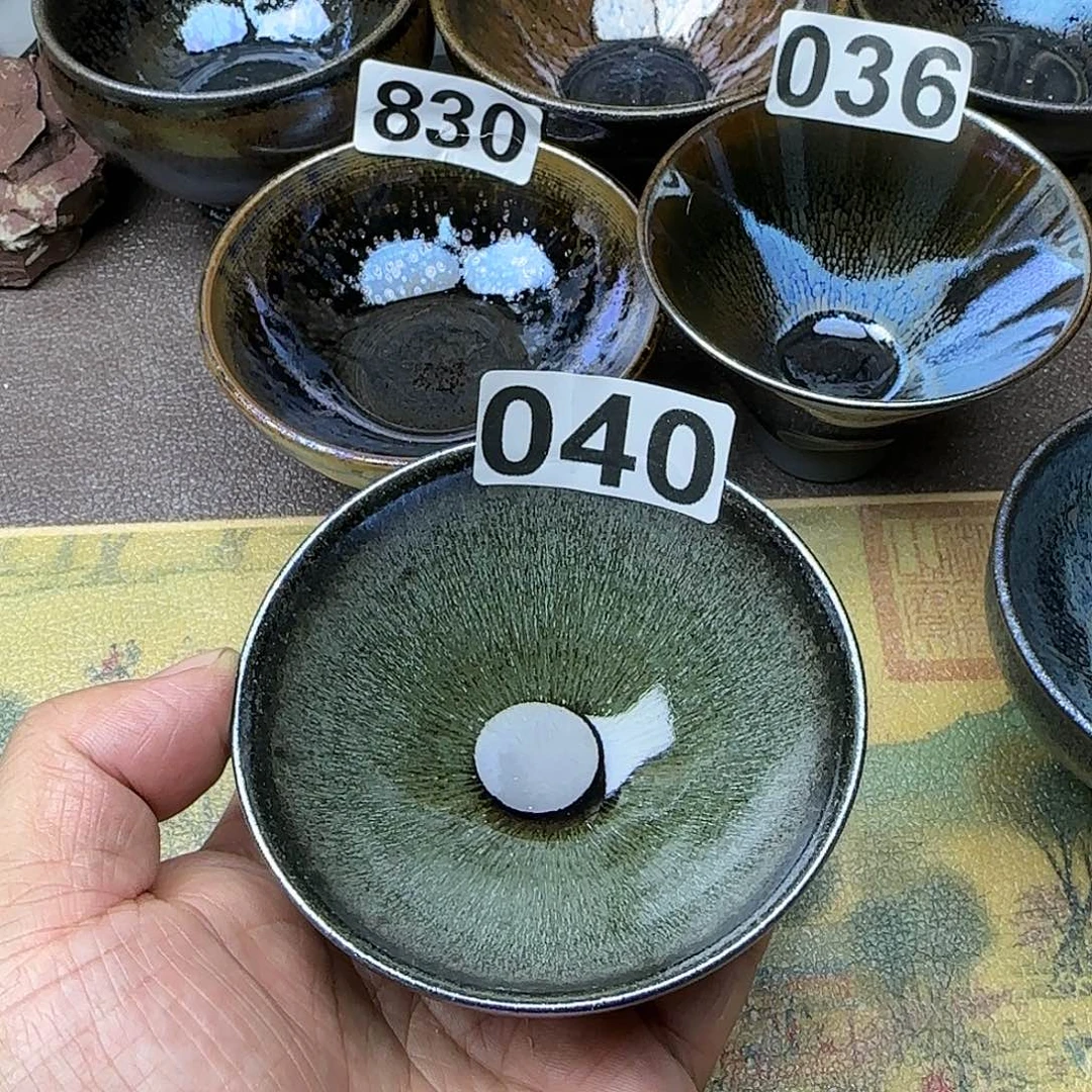 茶盏建盏杯主人杯龙窑柴烧