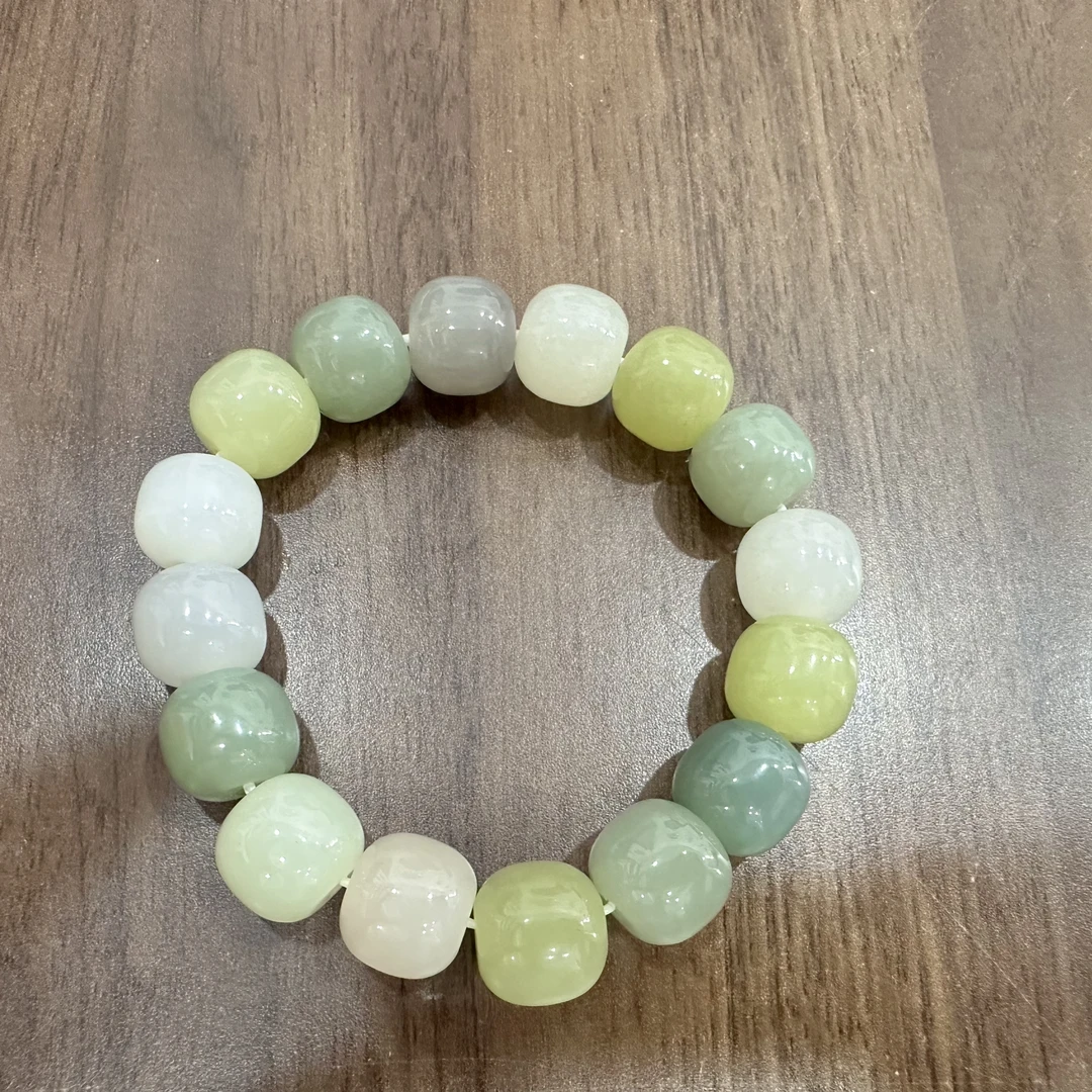 13mm和田玉多宝百搭手串