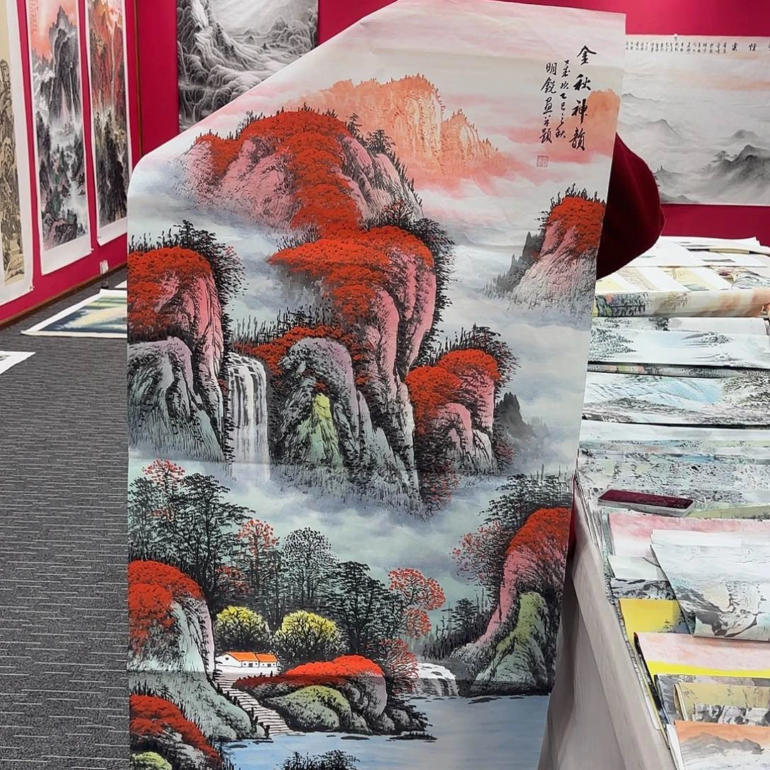 国画国画作品纯手绘