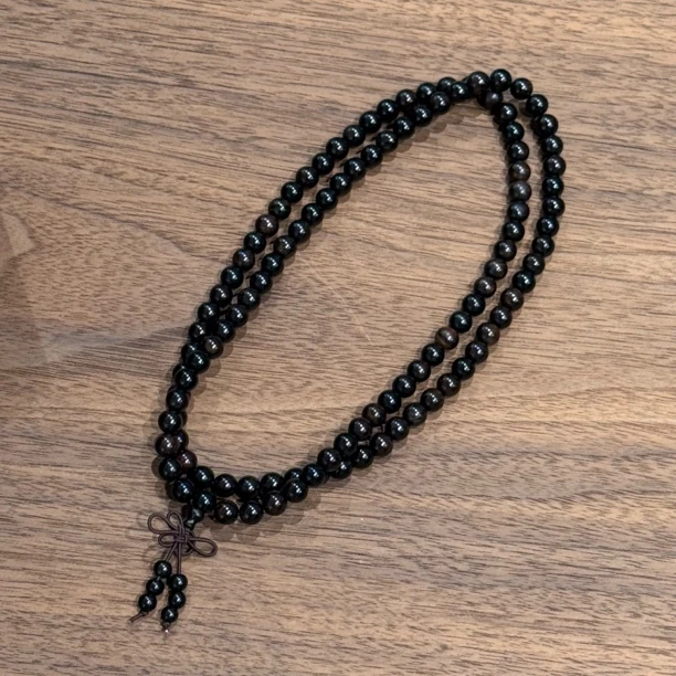 紫光檀 0.8×108颗手串