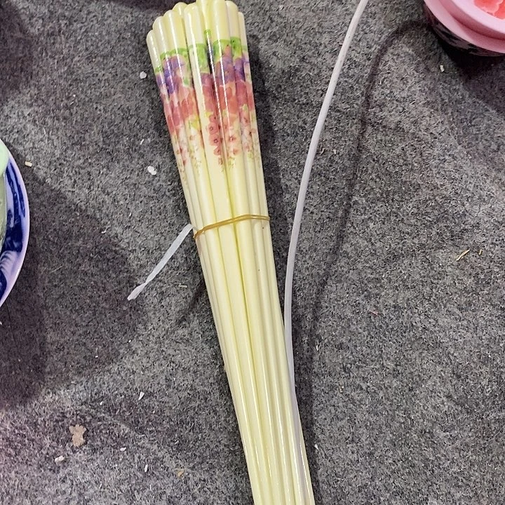 摆件陶黄稀土筷子10双