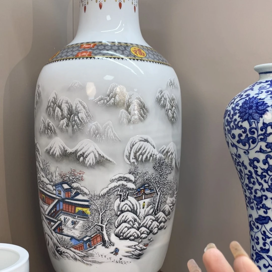 摆件景德镇陶瓷现代工艺品摆件