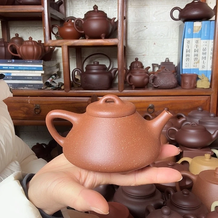 紫砂茶壶子治260cc半手工