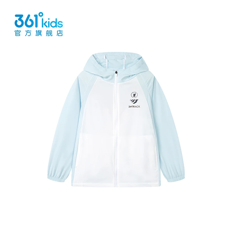 361°kids冰肤1.0+防晒2.0|男童梭织薄外套2025夏中大童外套