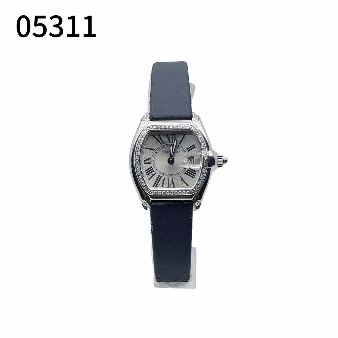 95新 Cartier/卡地亚 05311/跑车系列/女士石英腕表/30*30盘