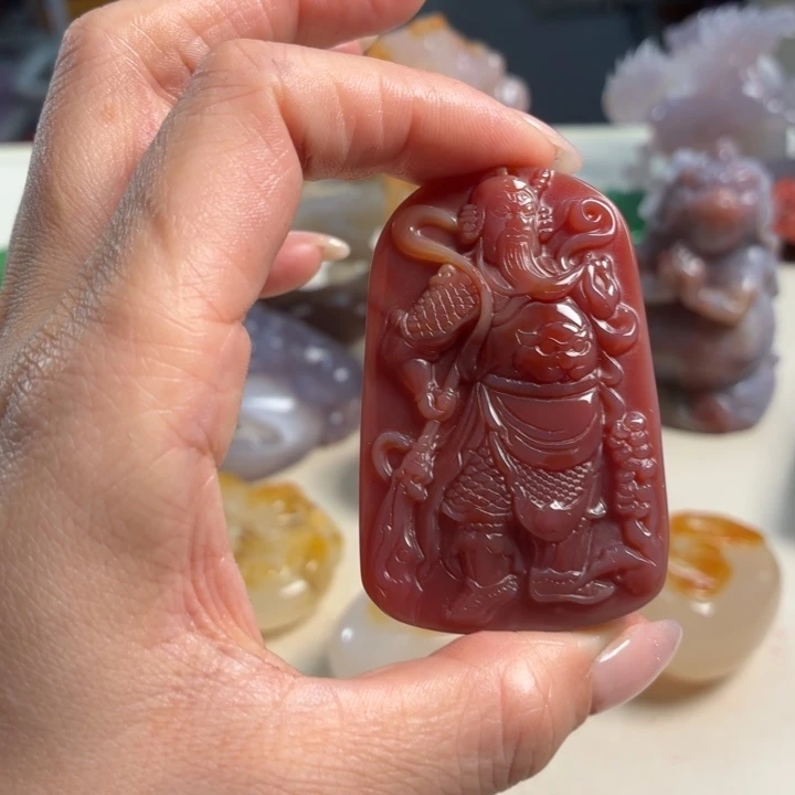 玛瑙/玉髓未镶嵌吊坠(不含链)