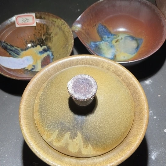 ****壑茶盏384 建窑建盏建阳（3只）