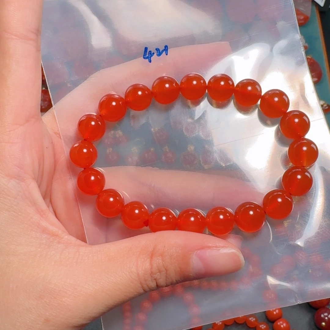 南红玛瑙南红9+未镶嵌简**·