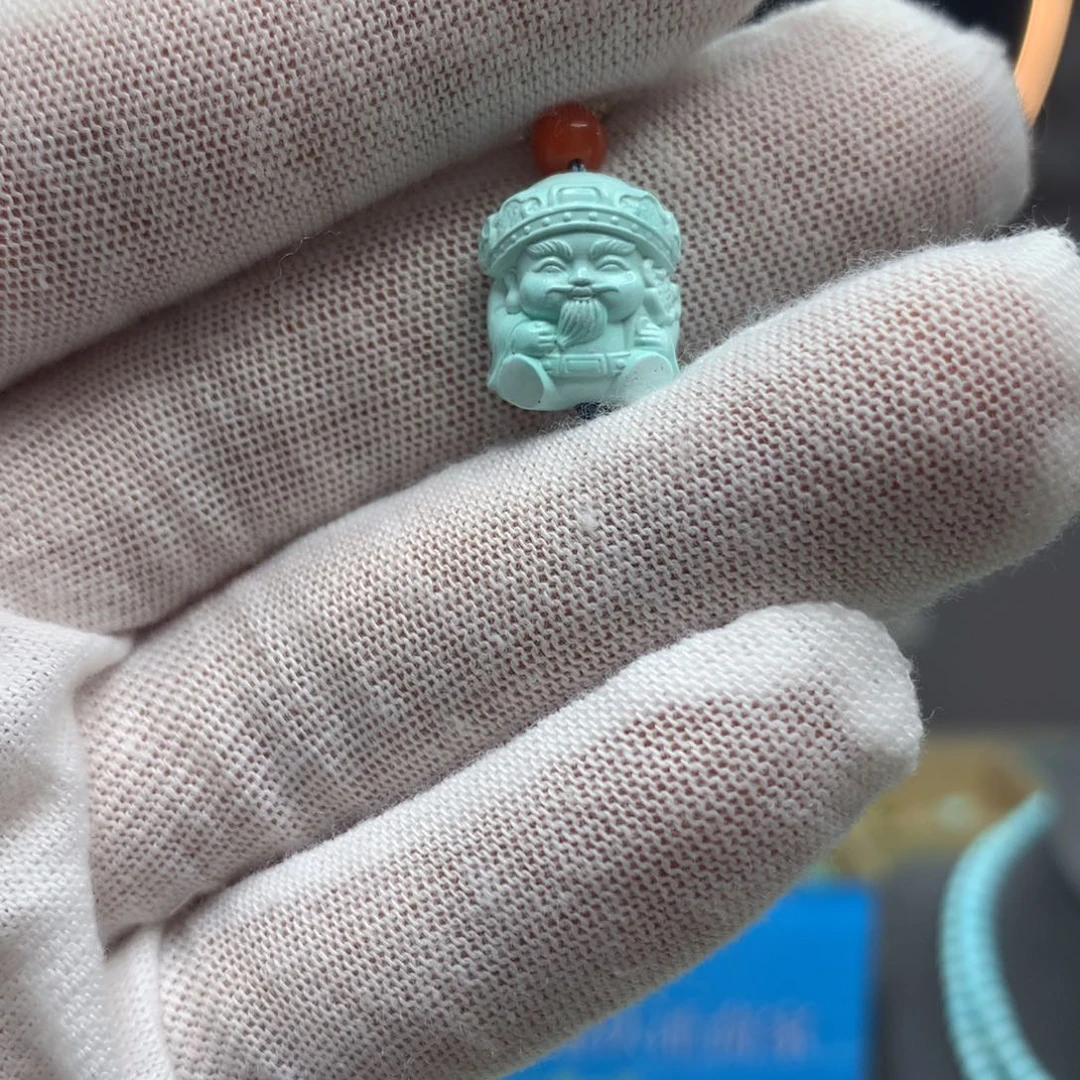 绿松石挂件未镶嵌