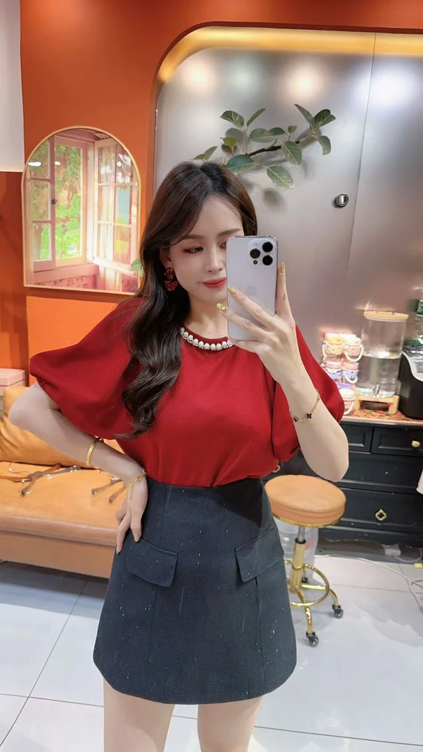 奈看家轻奢小香套装 上衣429