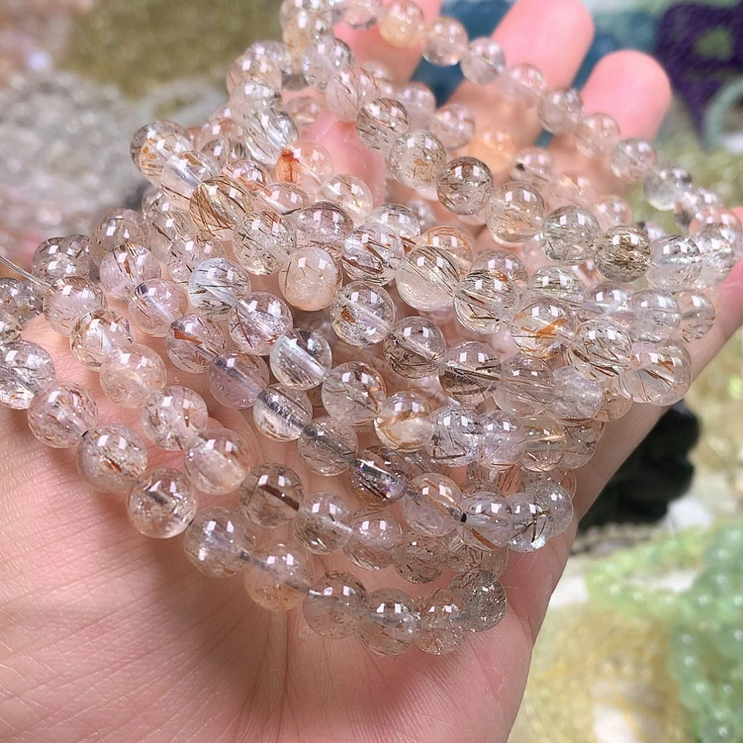 水晶手链未镶嵌天然