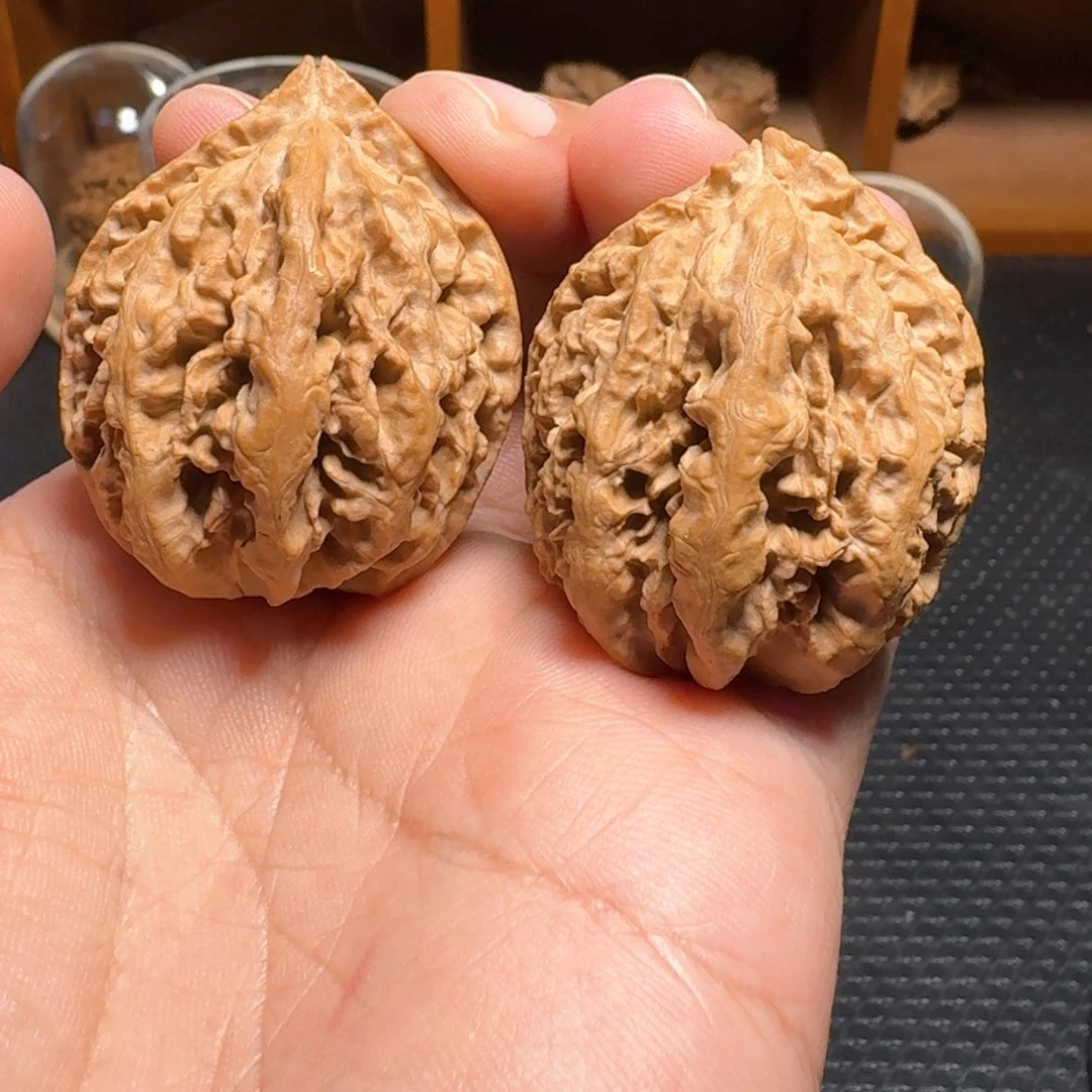 文玩核桃把件蚂蚁虎头