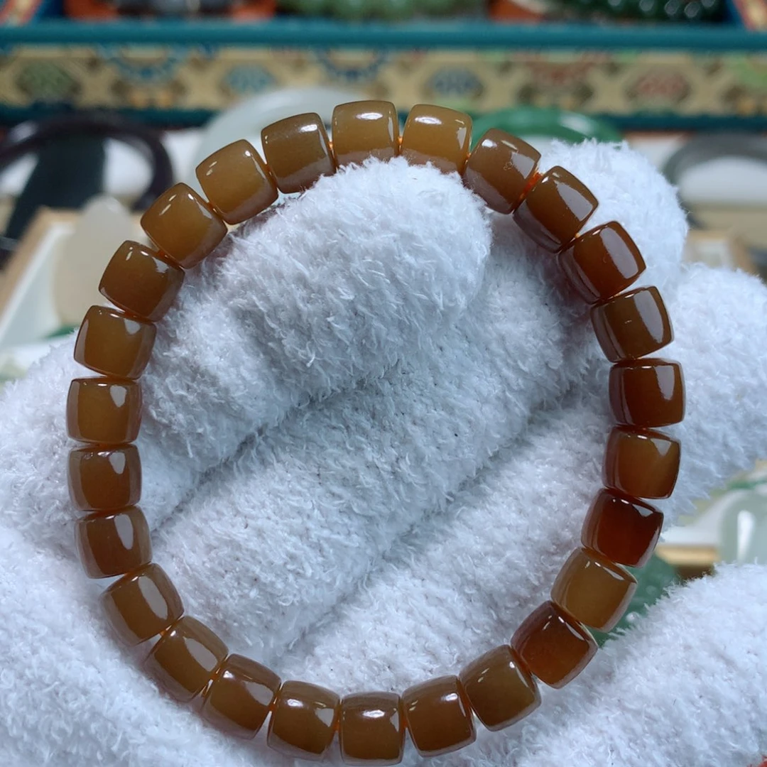 和田玉（糖玉）手链未镶嵌