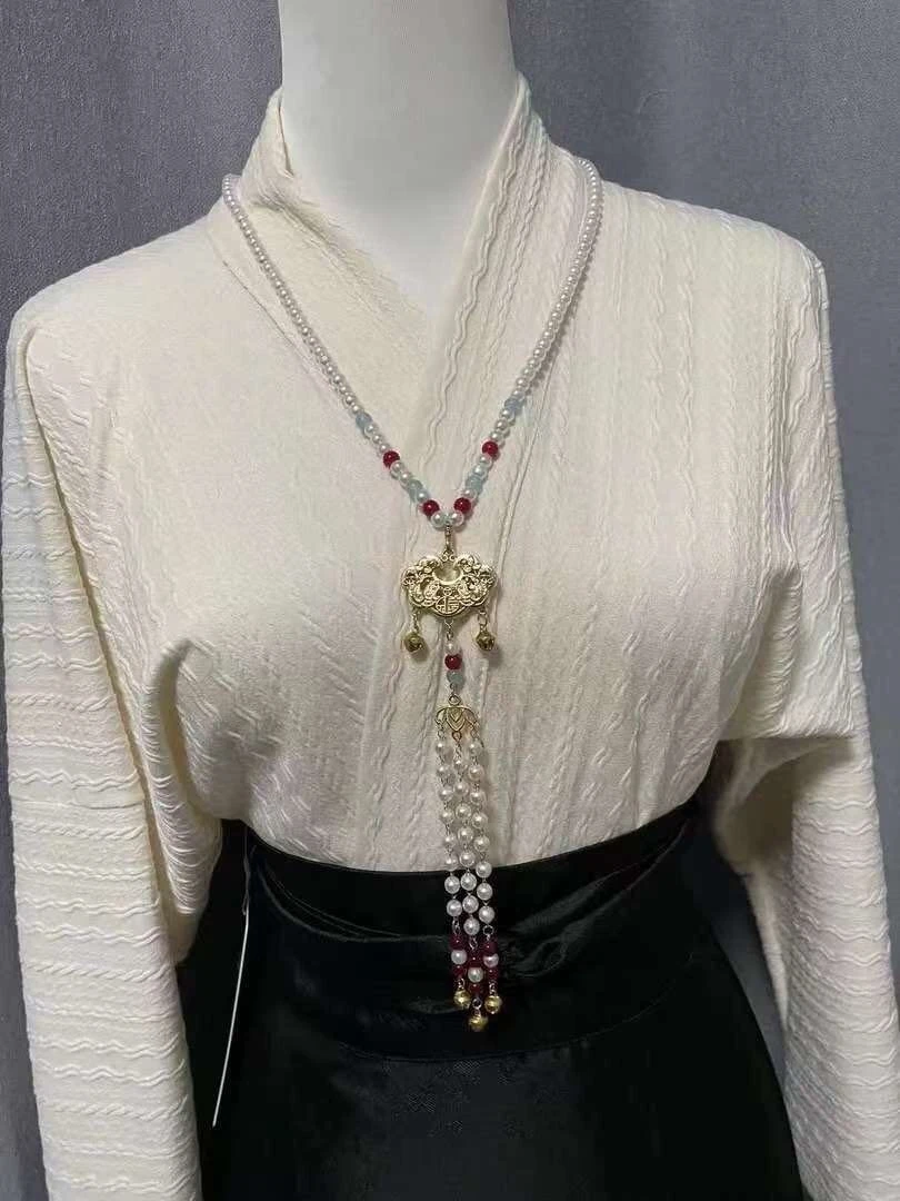 重工高定气质原创断码中国风马面裙