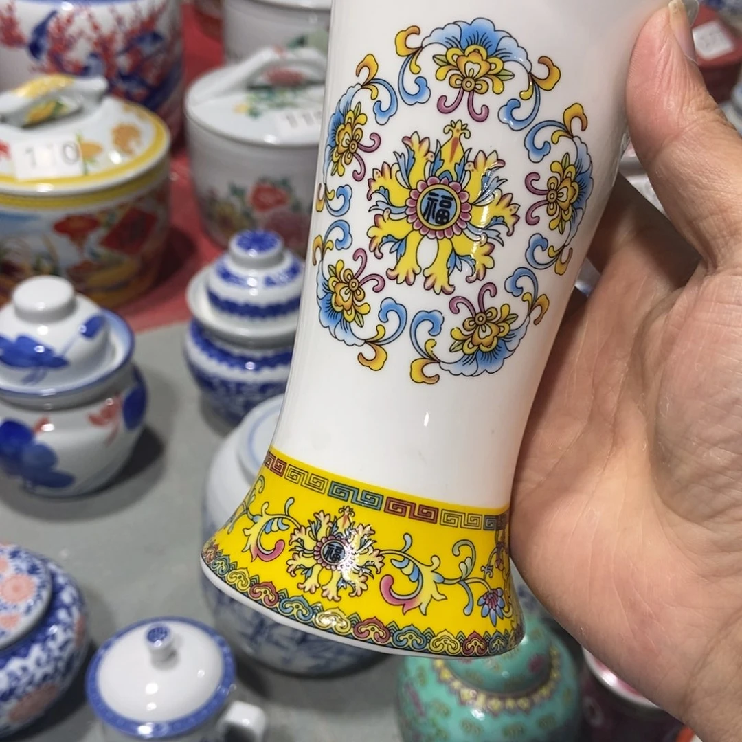 u***5瓷片景德镇陶瓷筷子桶一个