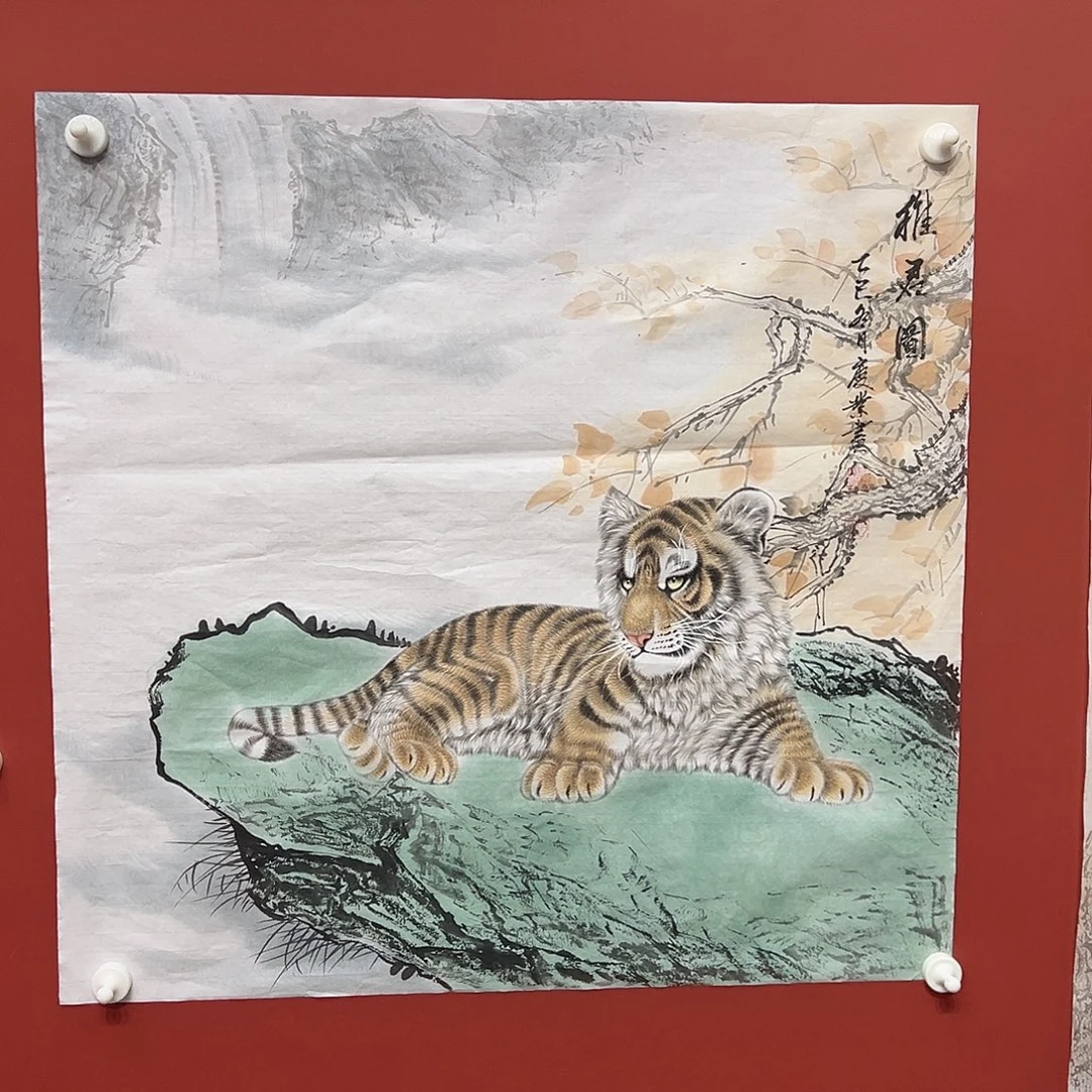 国画赵庆业老师国画作品月