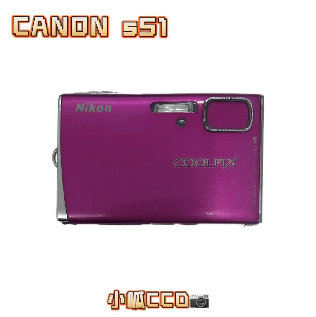 9新 Nikon/尼康 s51 800万像素 3倍变焦ccd