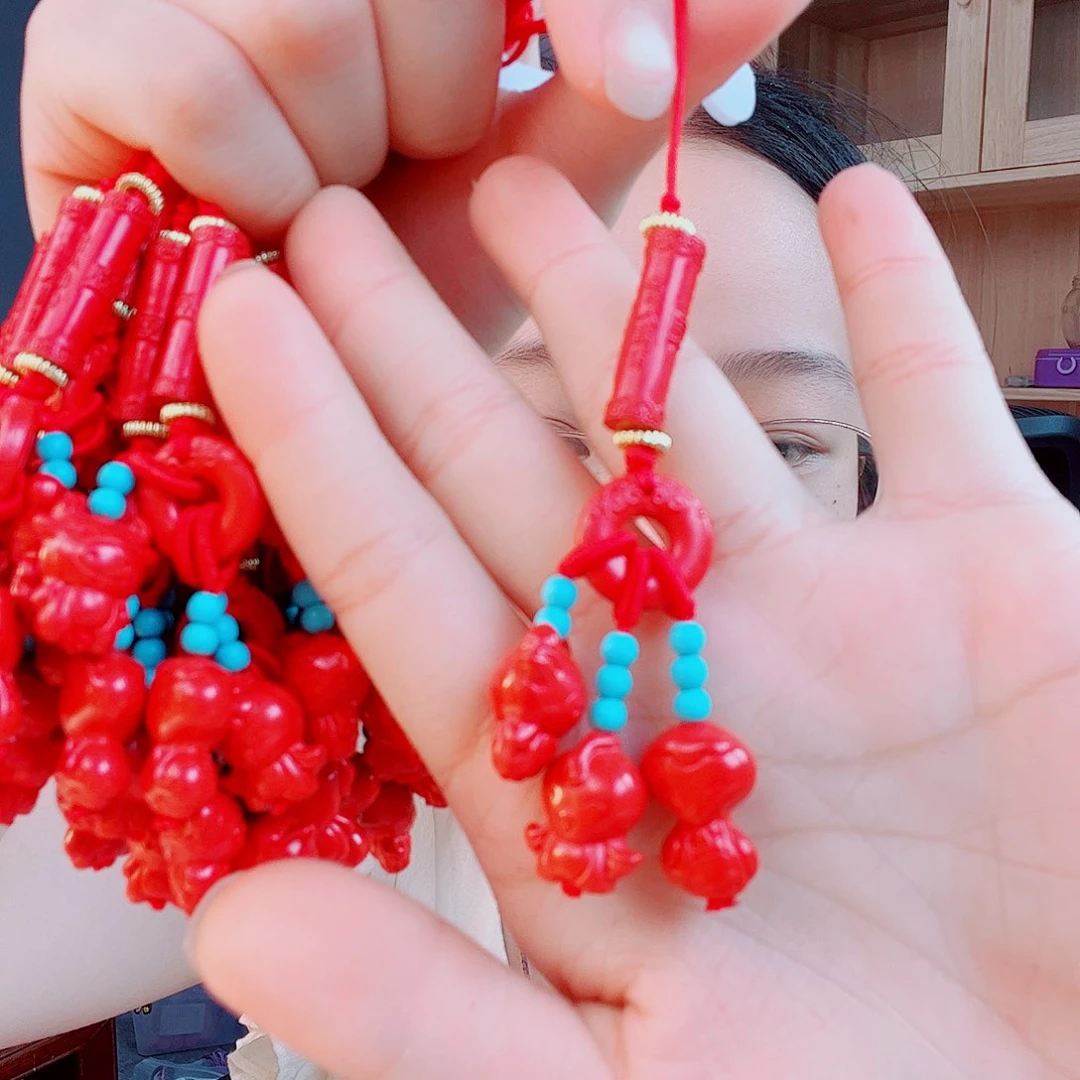 天然辰砂多样性发货一件