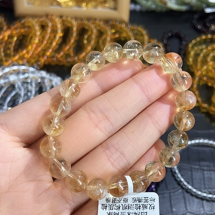 水晶手链未镶嵌黄阿塞9