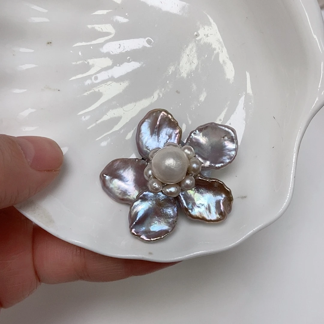 未镶嵌淡水珍珠耳饰