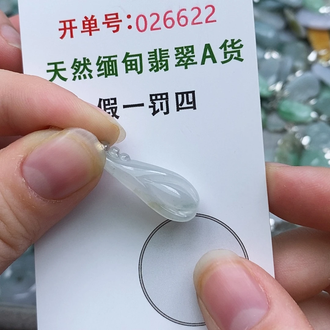 翡翠未镶嵌颈饰1111