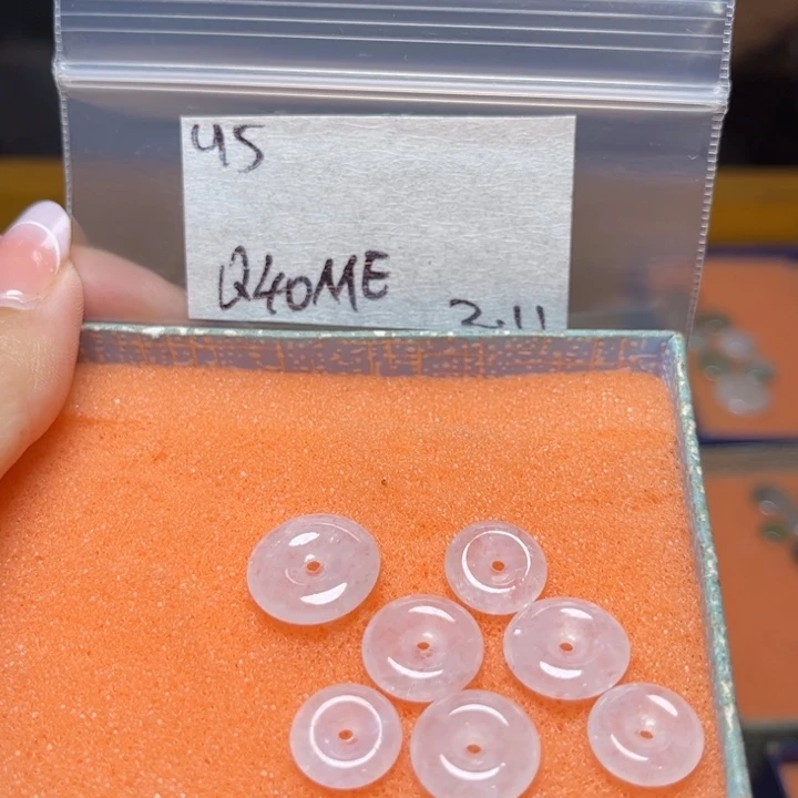 定制翡翠未镶嵌紫****不