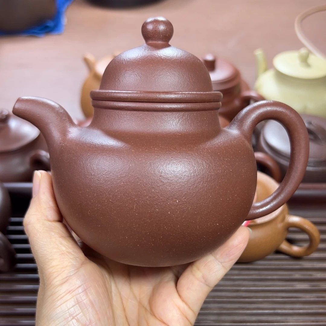 茶壶底槽青掇球 350cc