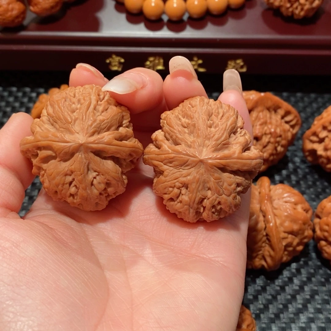 文玩核桃把件大粗筋