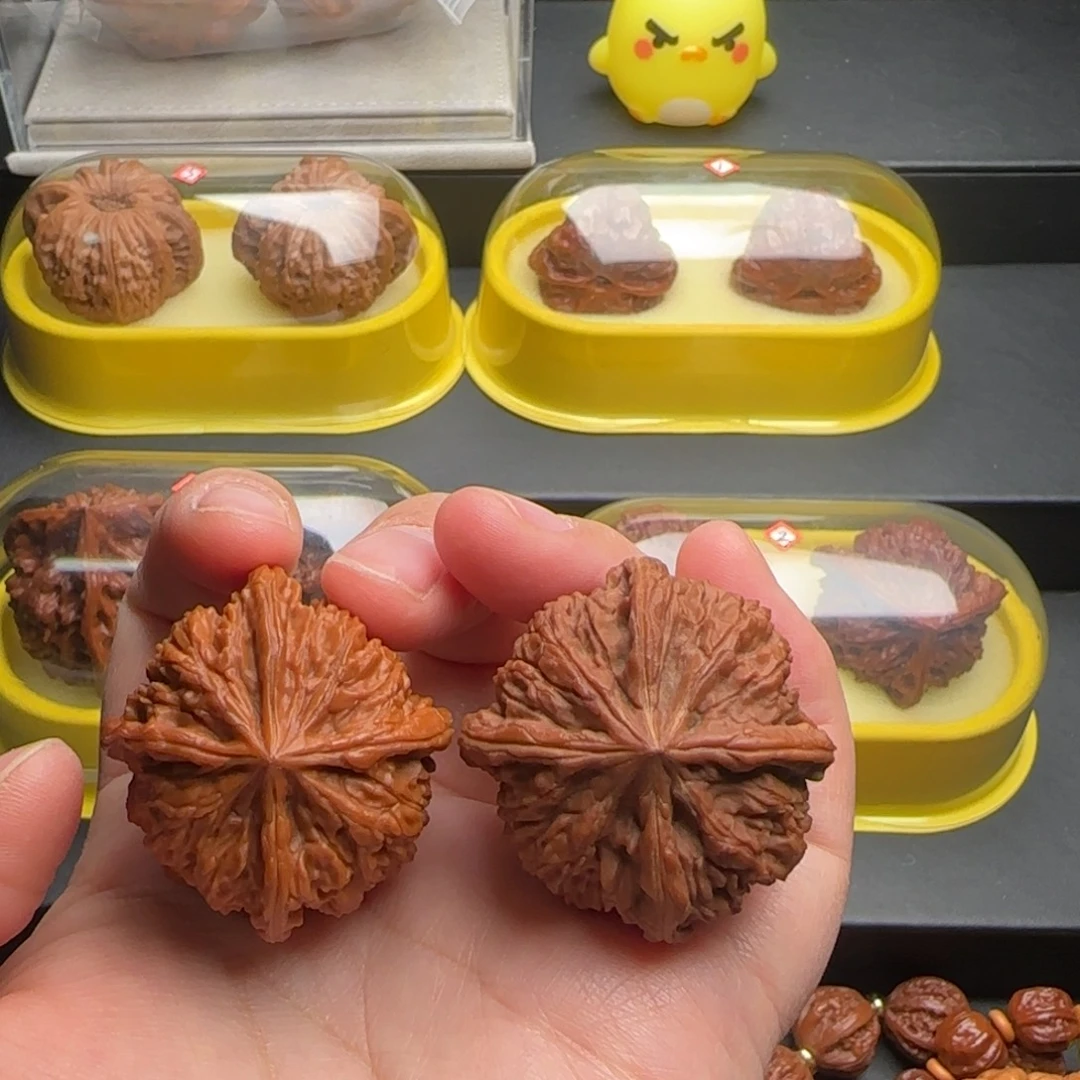 把件文玩核桃137四棱全品39