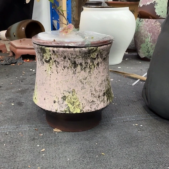 19×21 -粗陶花盆有孔-买买买