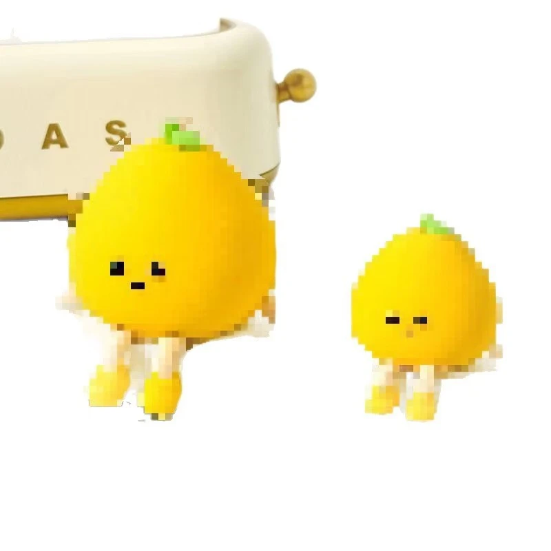 汽车中控台摆件2025新款车载柚子摆件创意车内可爱治愈有趣装饰品