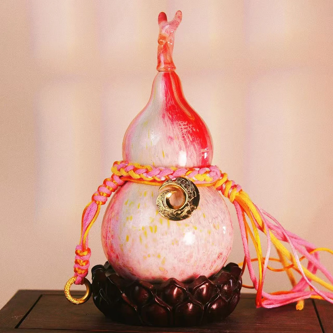 天然漂漆葫芦文玩福禄摆件天然（不能装酒水）