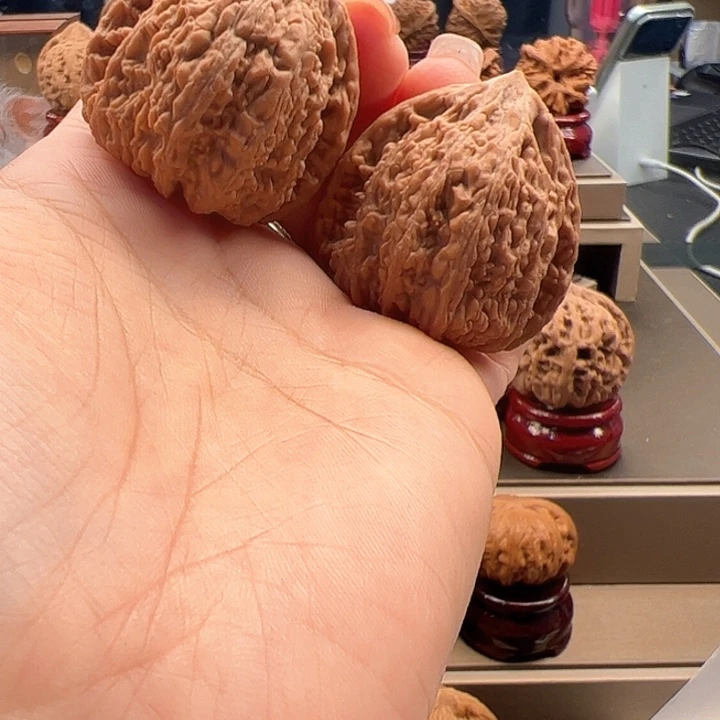 文玩核桃把件37 塔尖 e-007