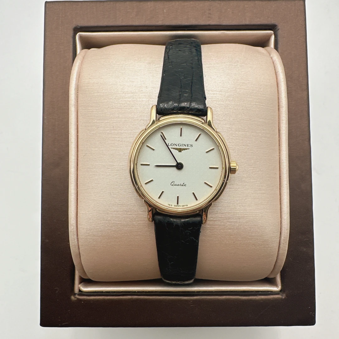 95新 Longines/浪琴 浪琴129-1石英赠送表带赠送手链
