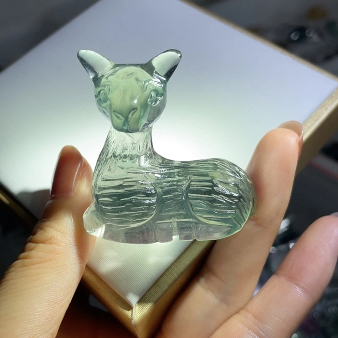 珠宝半成品未镶嵌水晶羊驼