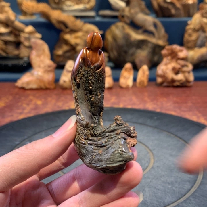 柏木（崖柏）根雕摆件